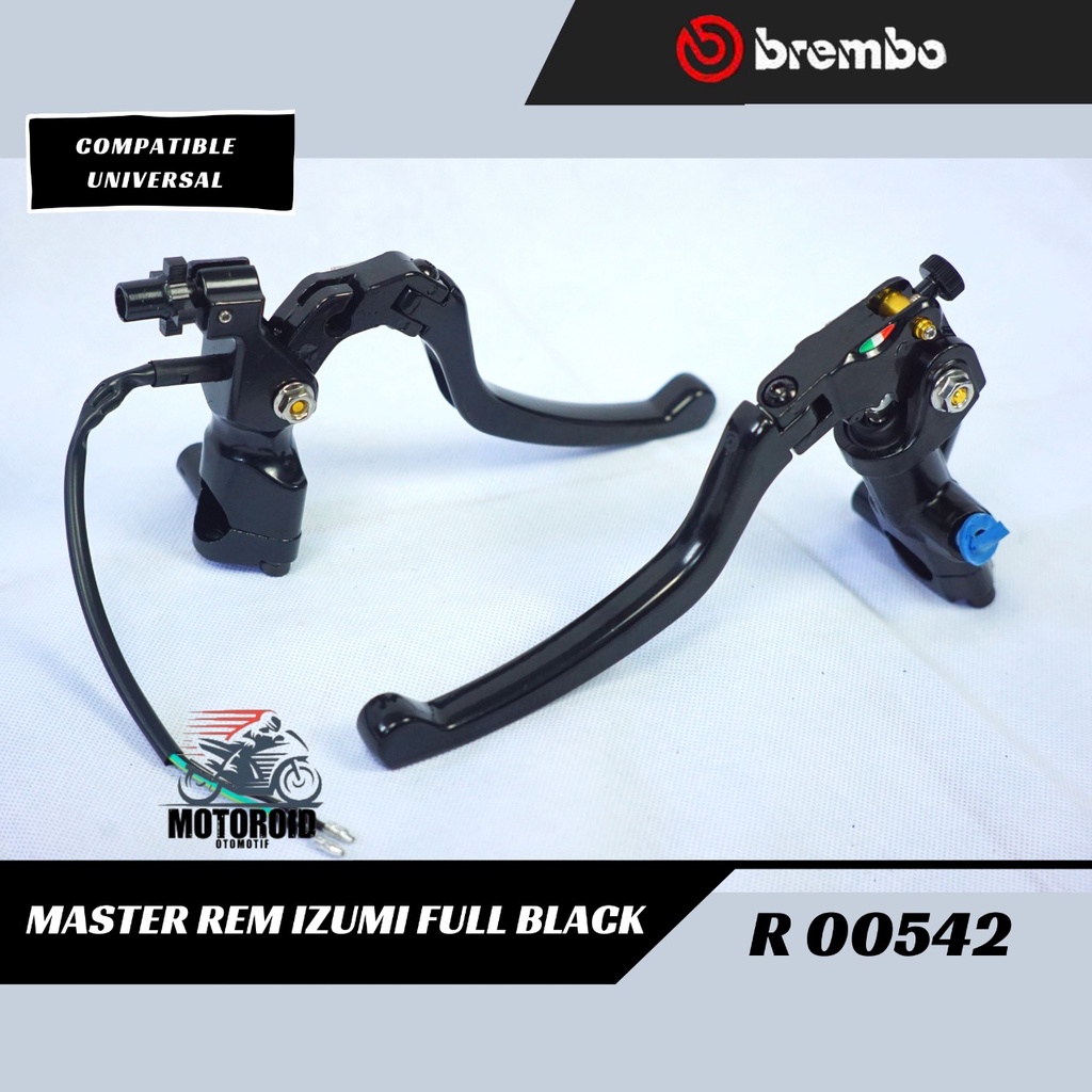 Master Rem Brem Izumi Plus Handle Kiri Kanan Rem dan Kopling Mio Beat Vario Vixion Ninja Jupiter Mx UNIVERSAL