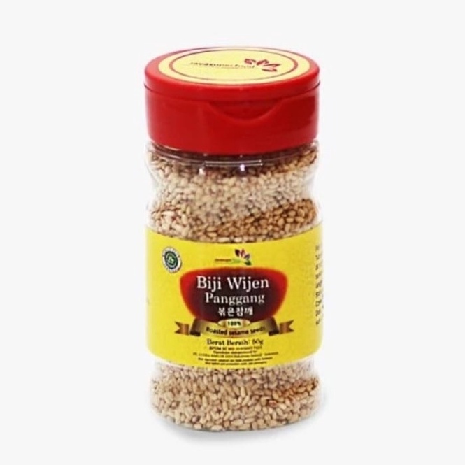 

Biji Wijen Panggang 50gr - Roasted Sesame Seeds Wijen Sangrai