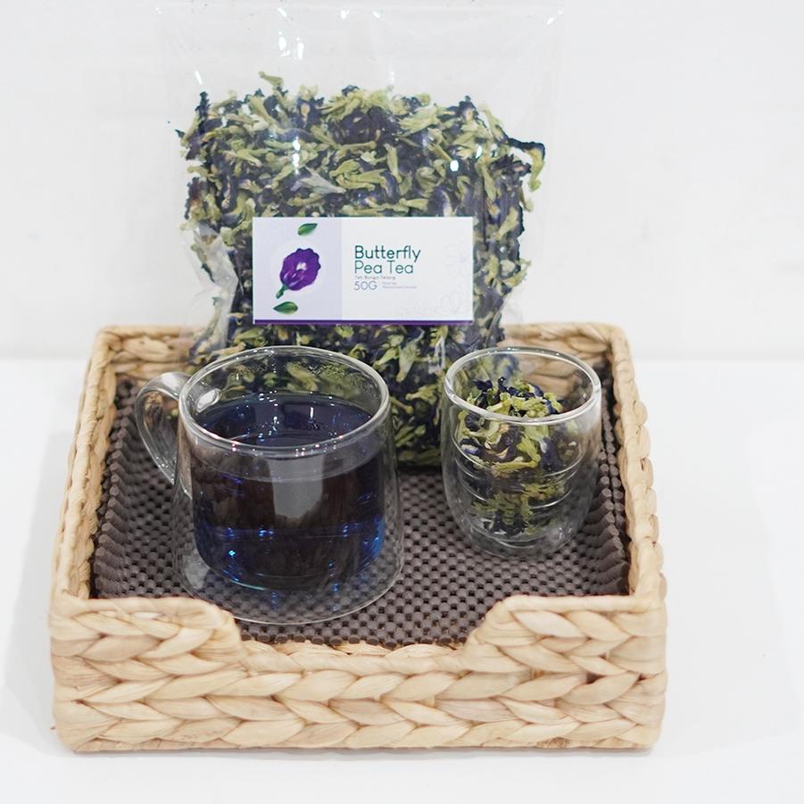 

BAYAR DITEMPAT✔️Teh Bunga Telang 100 gr Butterfly Pea Tea Seduh Original|RA1