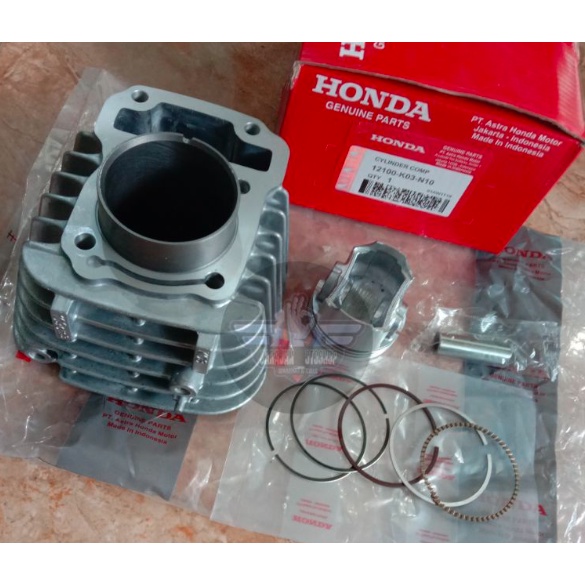 Blok Seher Dan Piston Ring Pen Seher Motor Revo Fi Injeksi K03