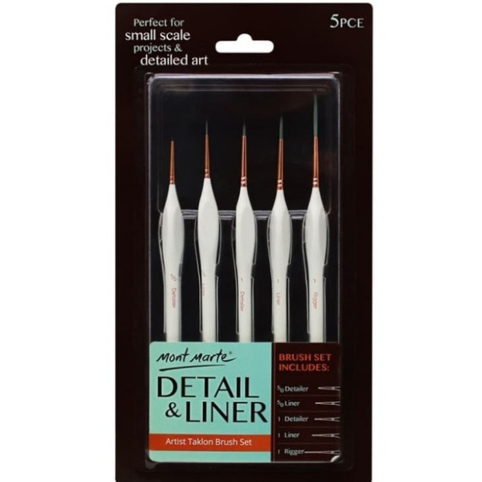 

Gaya Mont Marte Detail & Liner Brush Diskon