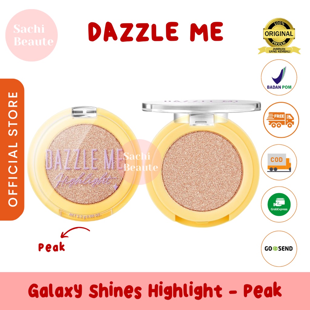 DAZZLE ME Galaxy Shines Highlight | Silky Smooth High Glow Highlighter