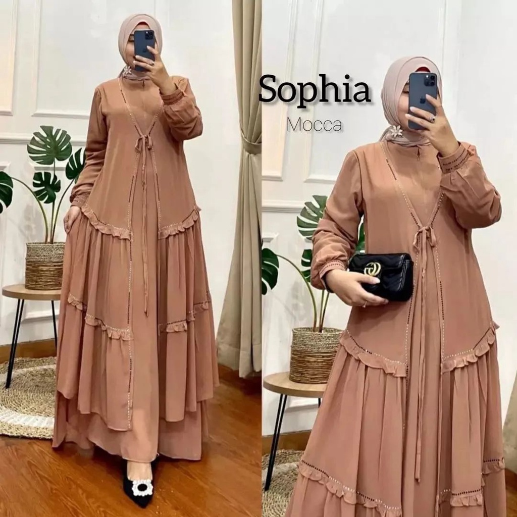 Shopia Dress Terbaru 2023 Gamis Jumbo Terbaru Dress Kondagan Terbaru Model Remple Modis Dress Wanita Muslimah Lebaran OOTD Fashion Wanita Mewah Gamis Murah Premium Terbaik 2022 Dress CERUTY