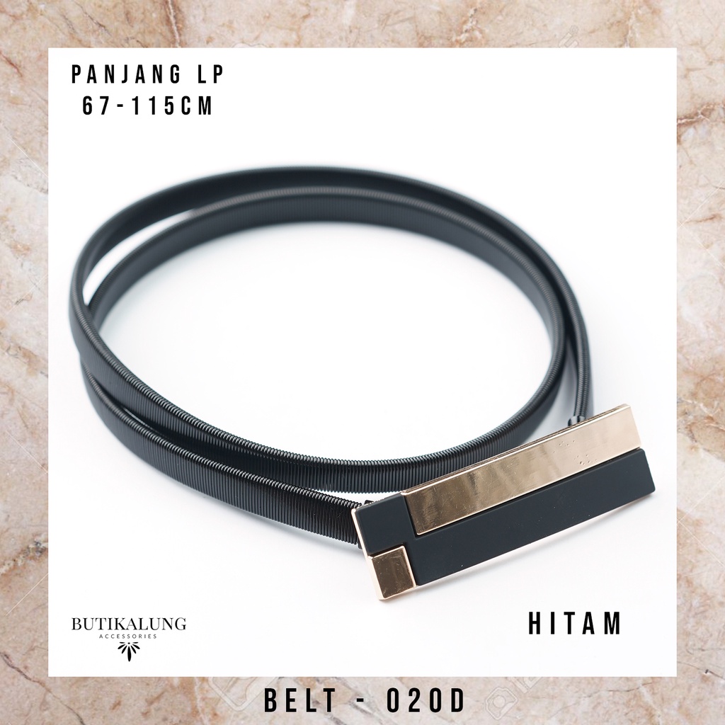 Ikat Pinggang Tali Pinggang Sabuk Gesper Belt Wanita Ikat Pinggang Cewe 020