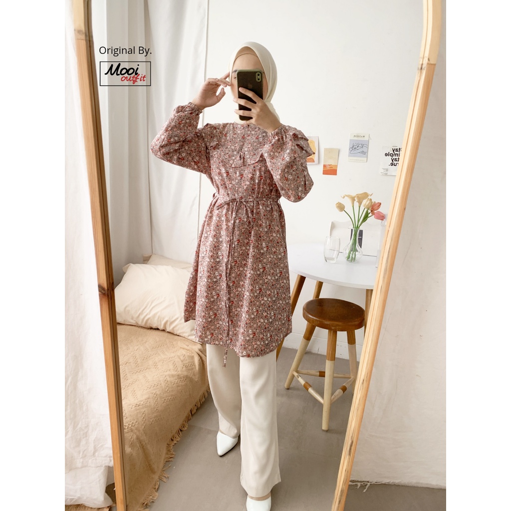 Mooi Outfit - Tunik Jumbo Ld 130 / Tunik Wanita Terbaru Kekinian Viral Murah