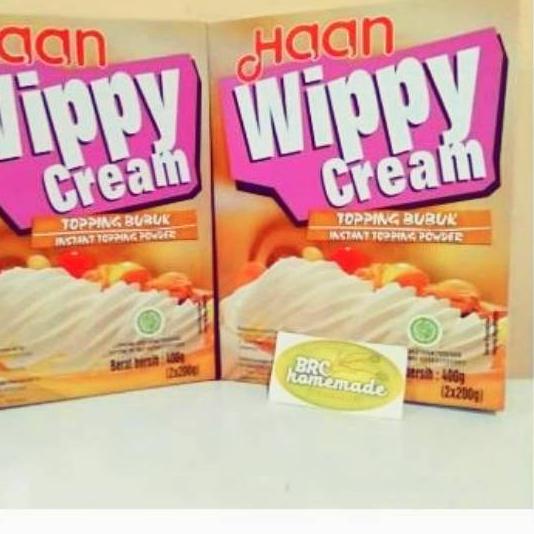 

EXCLUSIVE!Wippy / Whipping / whipped cream Bubuk Haan 400 gram|KD8