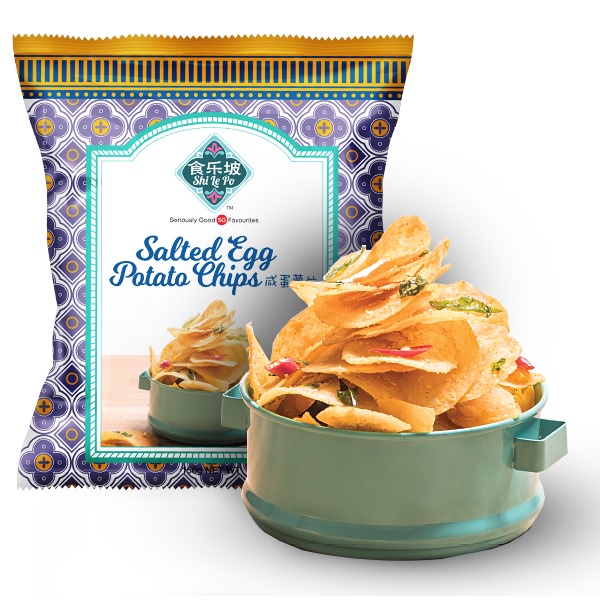 

SHI LE PO Salted Egg Potato Chip & Fish Skin