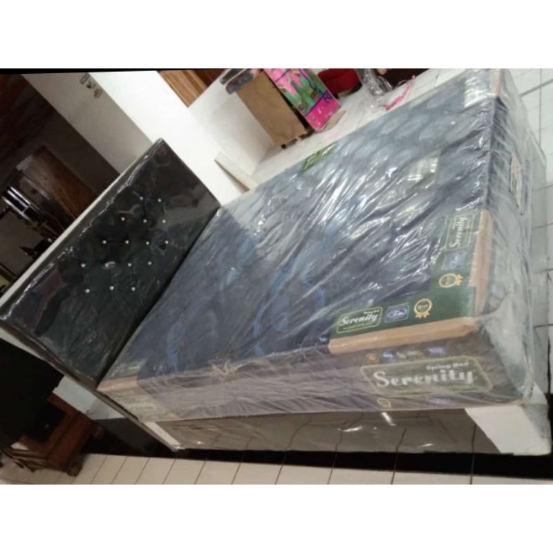 Bedset Eternity(Elite)  160x200 sandaran kancing