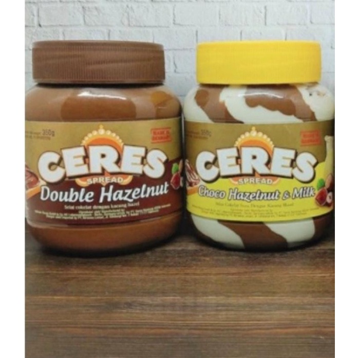 

ready Ceres hazelnut dan milk 340g