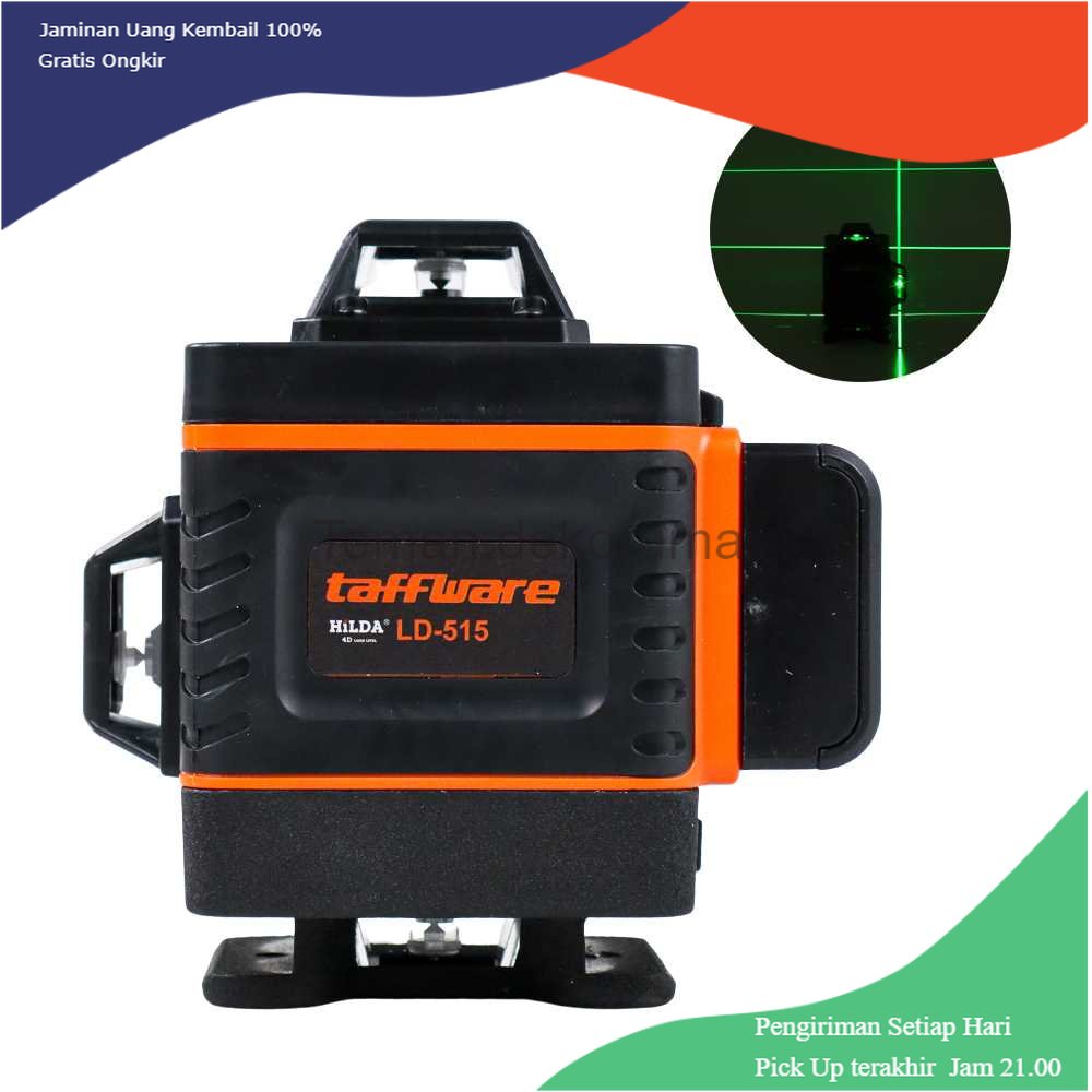 TD - PKK Taffware Hilda Mesin Self Leveling Laser 4D 16 Line with Remote LD-515