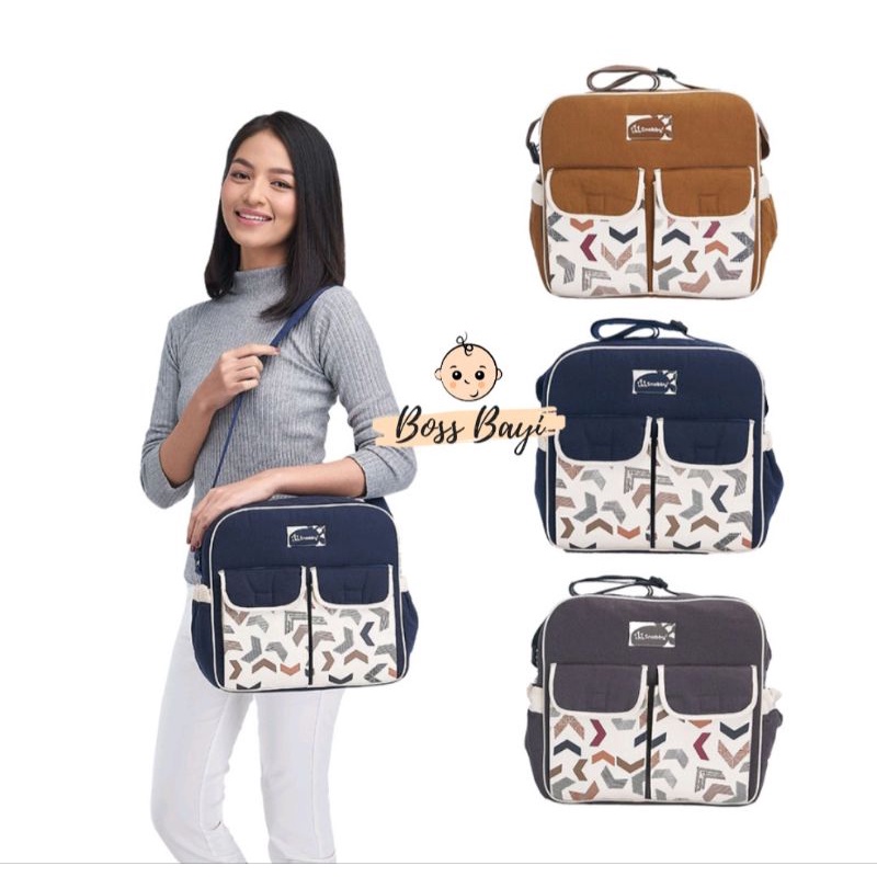 SNOBBY - Tas Bayi Artsy Series Ukuran Kecil TPT5873 / Medium TPT5872 / Besar TPT5871