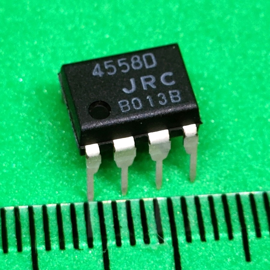 JRC4558 JRC 4558 DUAL OP AMP PERSAMAAN 4560 4580 TL072 TL082 NE5532