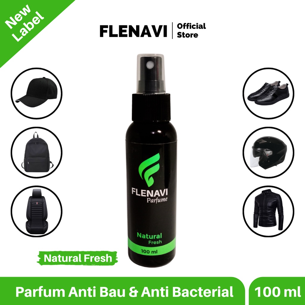 Parfum Sepatu Usir Bau Tak Sedap Aroma Natural Fresh 100ml / Flenavi Shoe Parfume