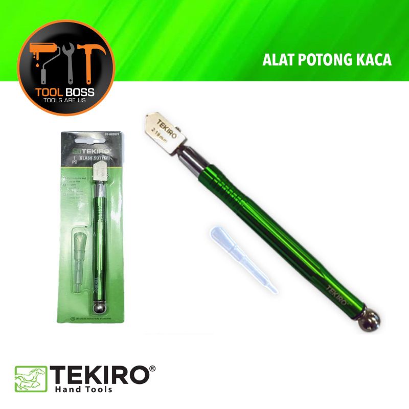 TEKIRO GLASS CUTTER  ALAT POTONG KACA 2 - 19 MM