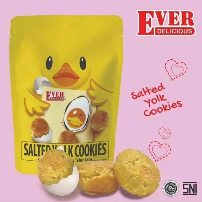 ✔MURAH EVER SALTED YOLK COOKIES 150gr Halal MUI / Cookies Import