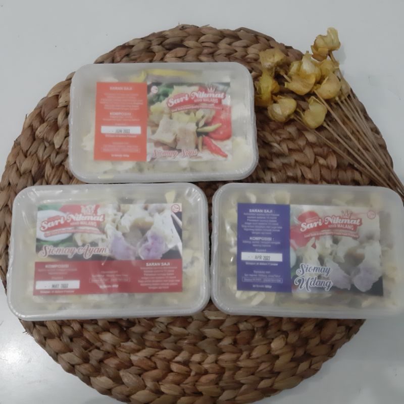 

(Malang Area) Sari Nikmat Siomay Aneka Rasa Tinggal Dikukus Digoreng 500gr