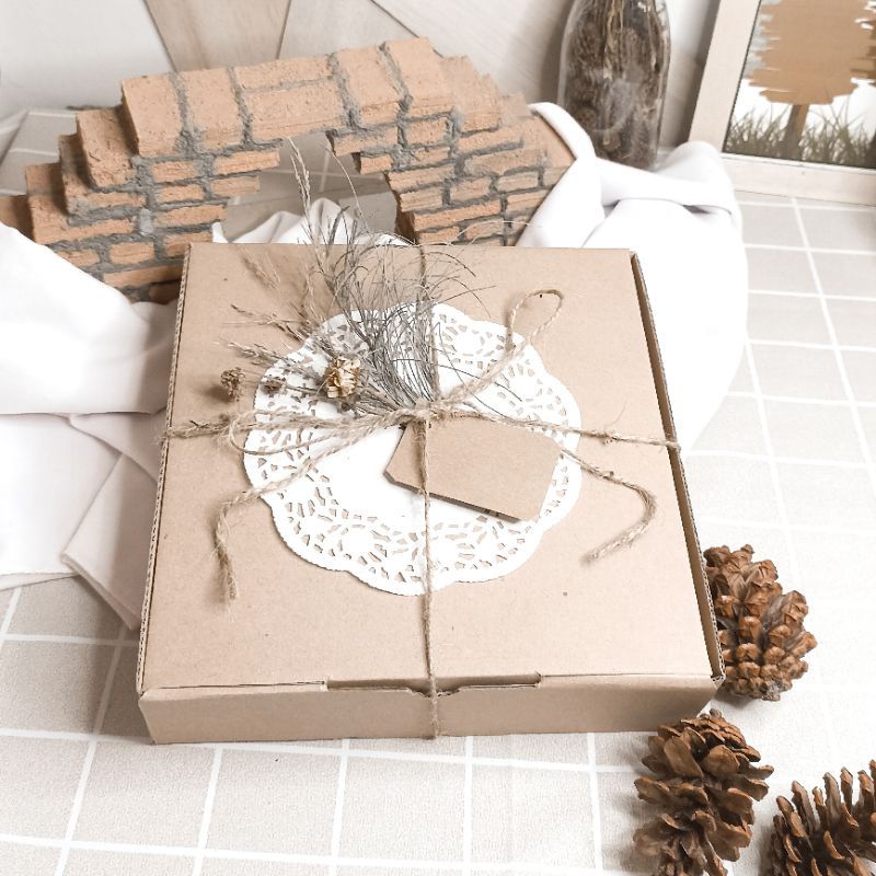 

(PAKET 1) LENGKAP PAKET BAHAN KADO ala Vintage Rustik GIFT BOX one set LEBIH MURAH giftbox tali rami