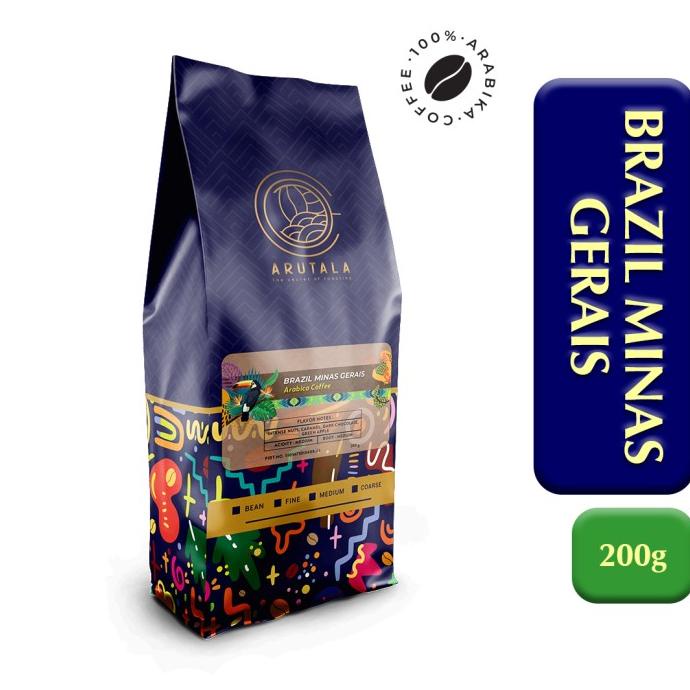 

ARUTALA Kopi Brazil Minas Gerais Arabika 200 gram