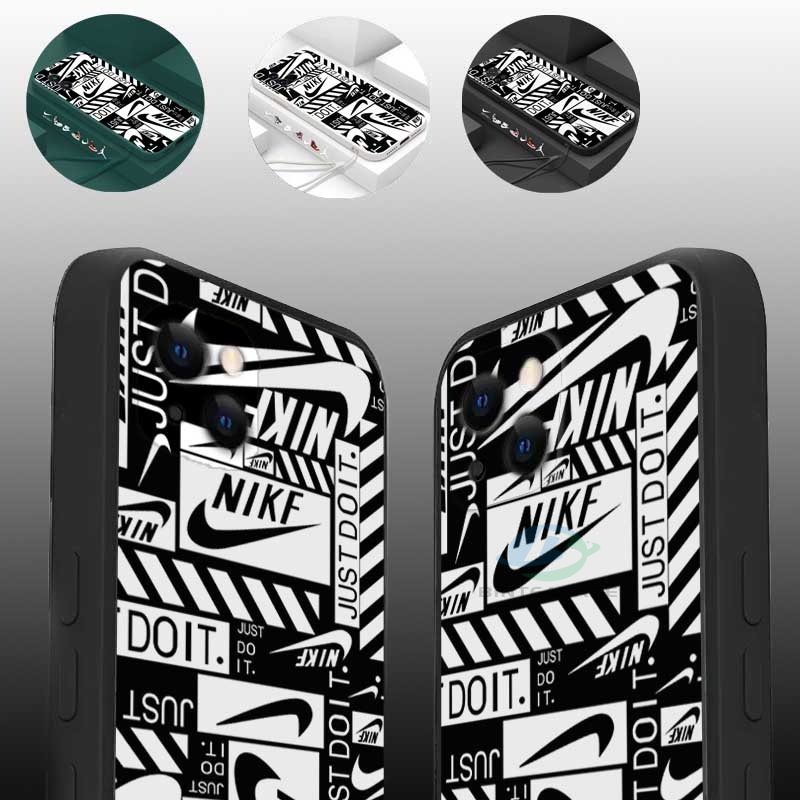 Casing Silikon Huawei P30 Lite Nova 5T 3i Nova 7i Y6P Y7A Y6 Pro Y7 Pro 2019 Y9S Motif Brand