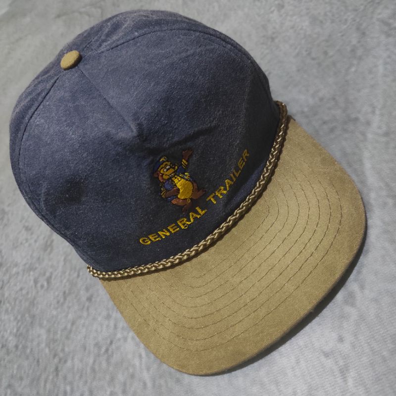 topi golfer rope vintage bekas second