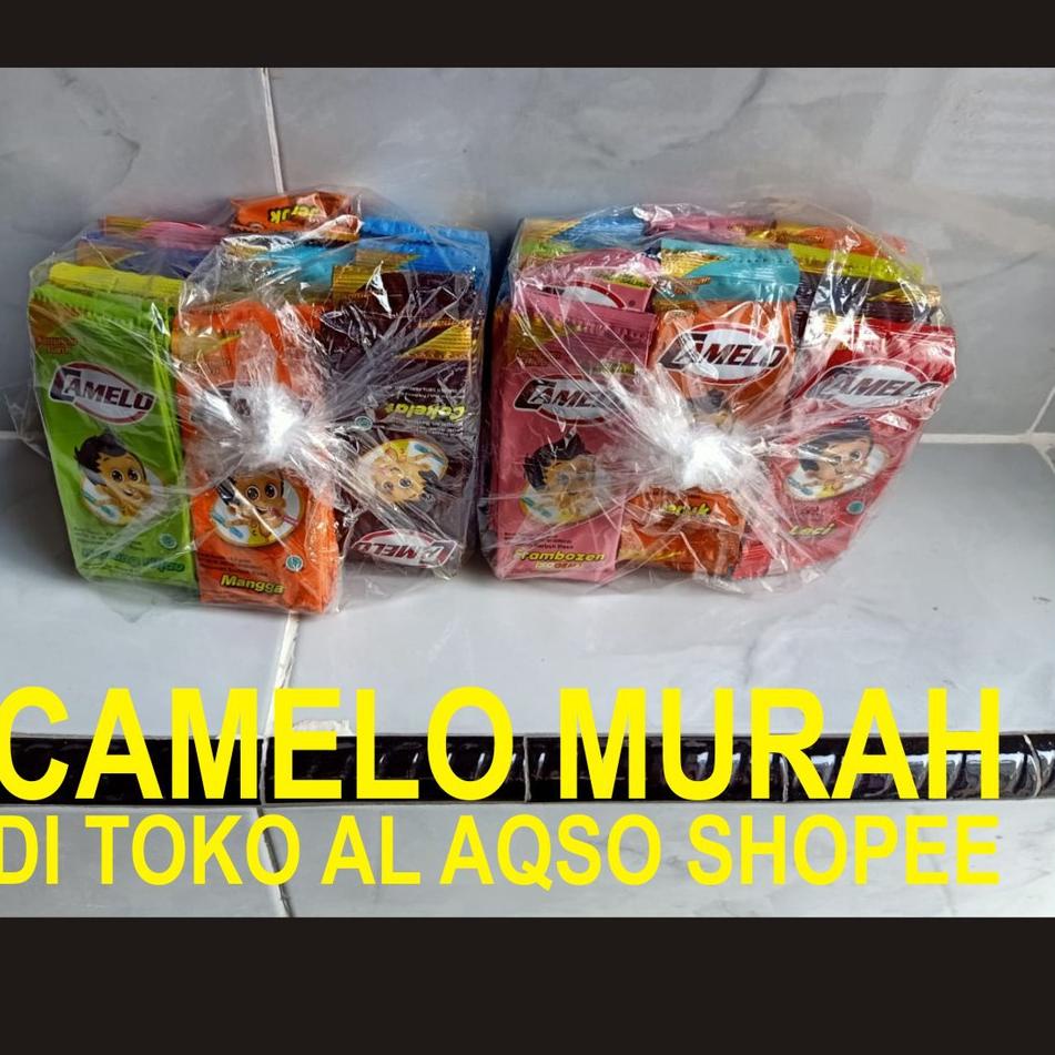 

10.10 FLASH SALE BUBUK ES CAMELO MURAH 1pack isi 240pcs (mix rasa) gas !!