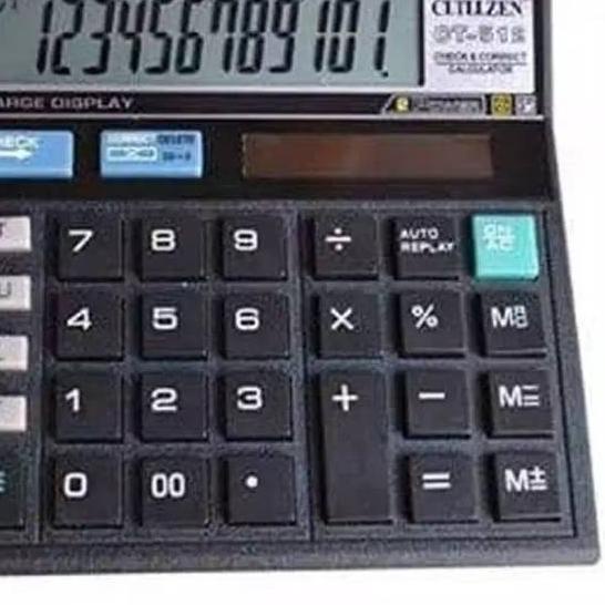 

COD✔️(COD) Kalkulator Calculator Cithzen CT-512 12Digit|KD7