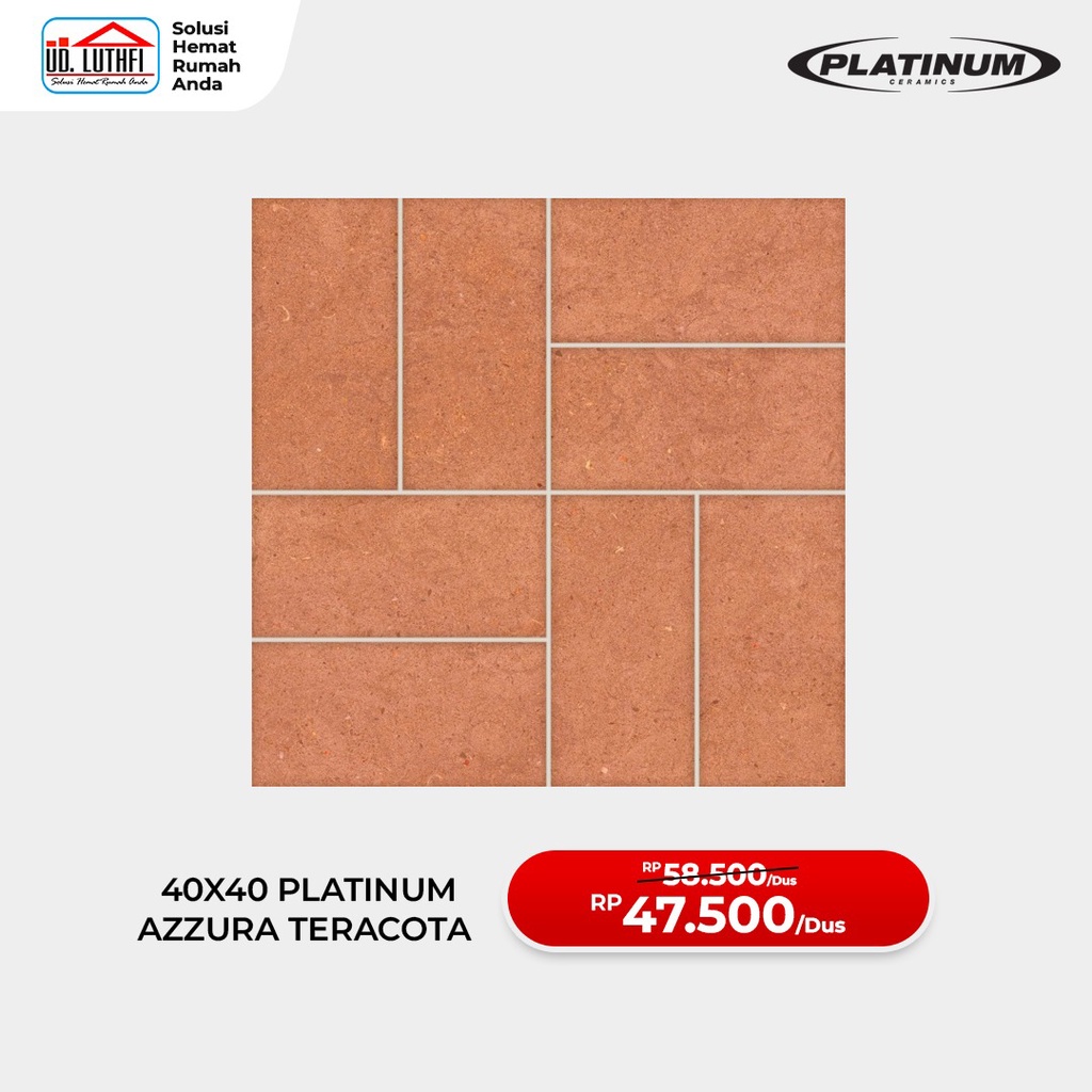 Promo Keramik Kamar Mandi Kasar 40x40 Platinum