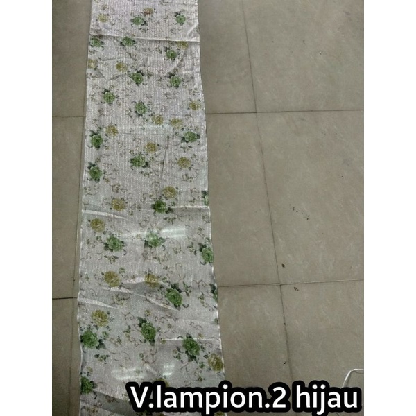 vitras kain sisa 2,9meter vitrase #kainsaja tipis transparan bunga shaby sabby bunga tabur dalaman g