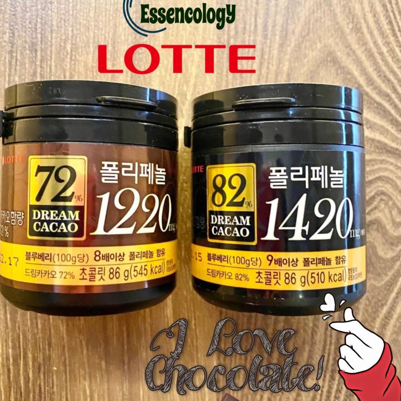 

codeV1h1G--Lotte Dream Cacao 72 / 82 - Dark Chocolate - Coklat