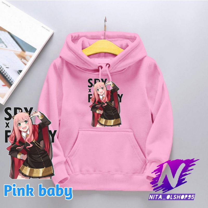 hoodie anya sweater hoodie anak anime spy x family anya forger