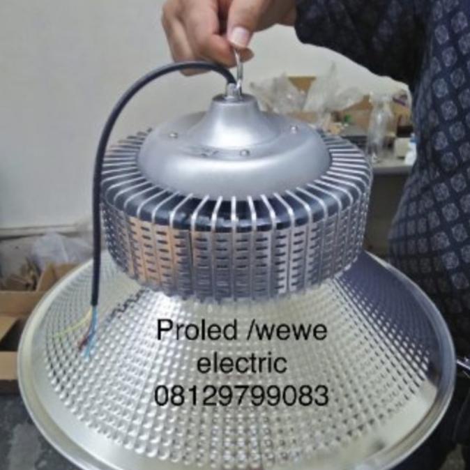 lampu highbay 100w 100 watt led smd gantung pabrik gudang industry led