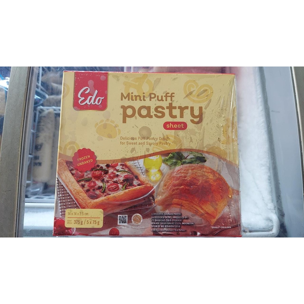 

Edo mini puff pastry 375 gr