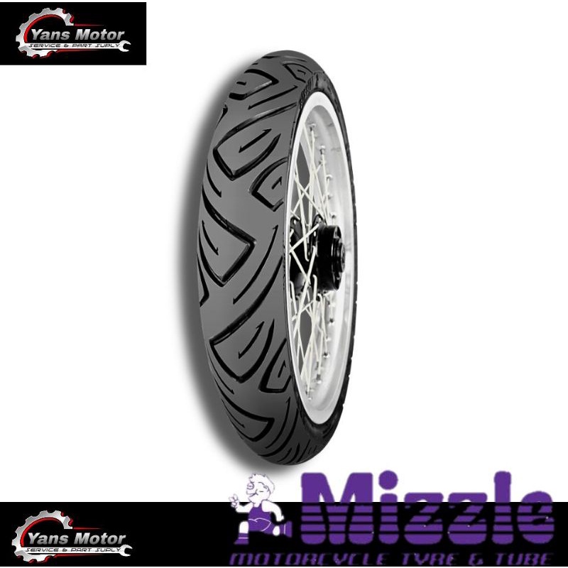 MIZZLE MZ028 RING 14 (BUKAN TUBLES) BAN LUAR MATIC MIZZLE MZ-028 UKURAN 60/90-14  70/80-14   80/80-1