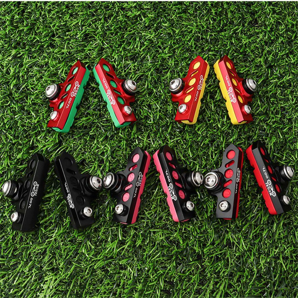 R-FLOWER Kampas Rem Sepeda Olahraga Outdoor Praktis MTB Roda Sepatu Rem Tenang