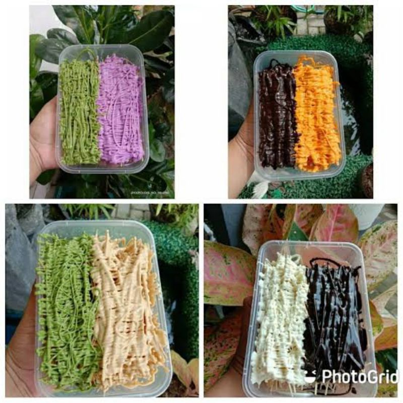 

mie lidi coklat premium mix 2rasa | mie biting box 650ml mix 2rasa coklat premium | free packing bubble warp