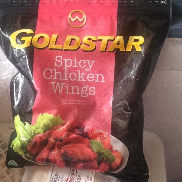 

Ready Stok Spicy chicken wings gold star 