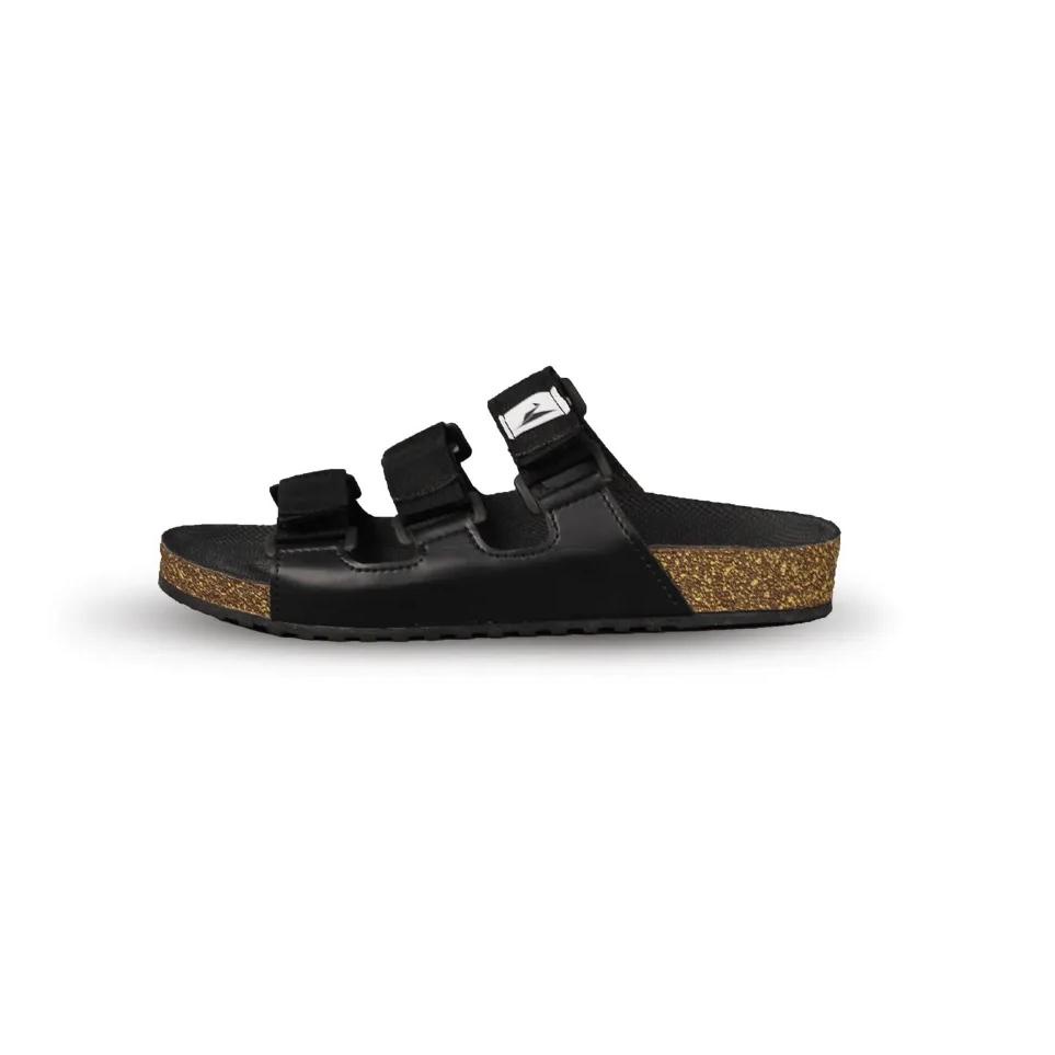 Paling Dicari Zoe Berlin | Saka Black V2 | Sandal Pria | Sandal Footbed Pria | Sandal Slide Pria | S