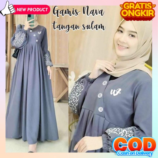 Gamus Perempuan Lebaran2022 Premium Gsmis Muslim Buat Lebaran Ori Modern Games Kekinian Original Bsj