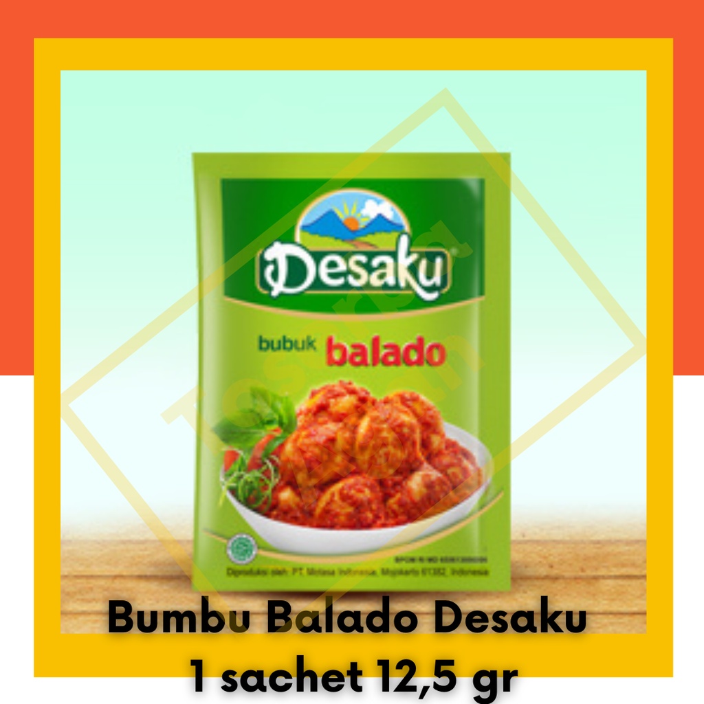 Desaku Bumbu Balado Bubuk Instant Telur Ayam 1 sachet