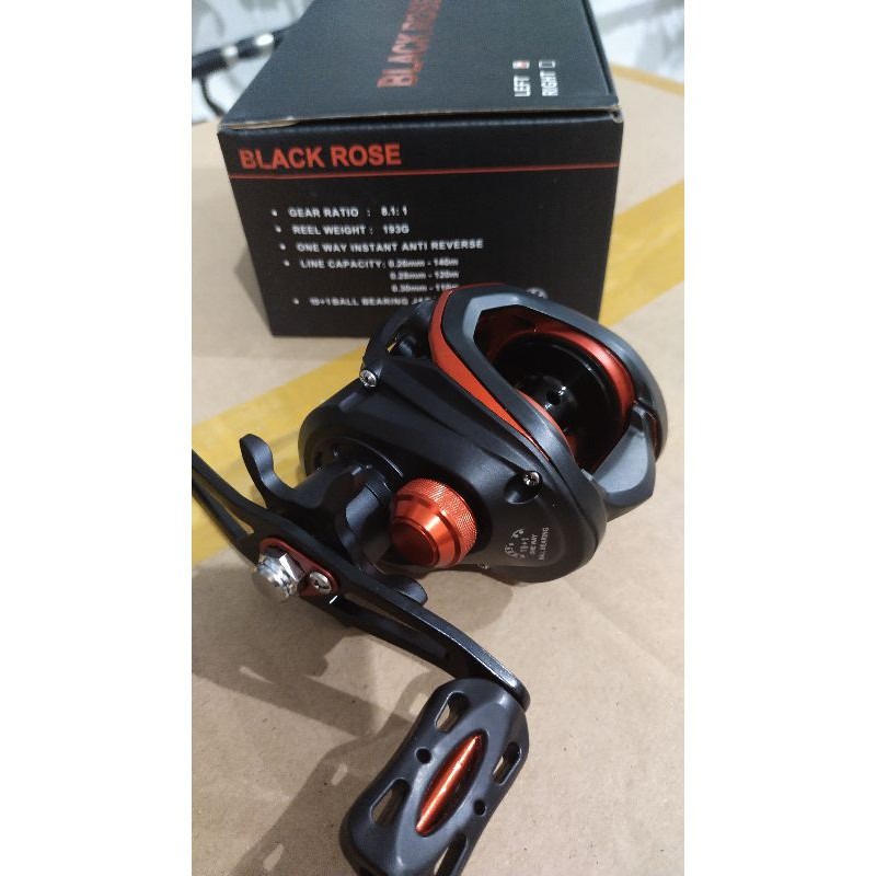 reel bc lizard black rose