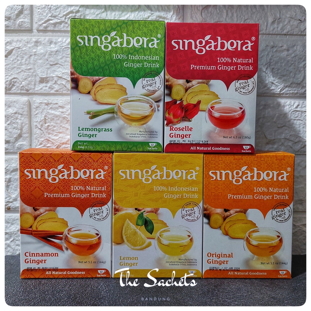 

singabera Premium Ginger Drink Sachet