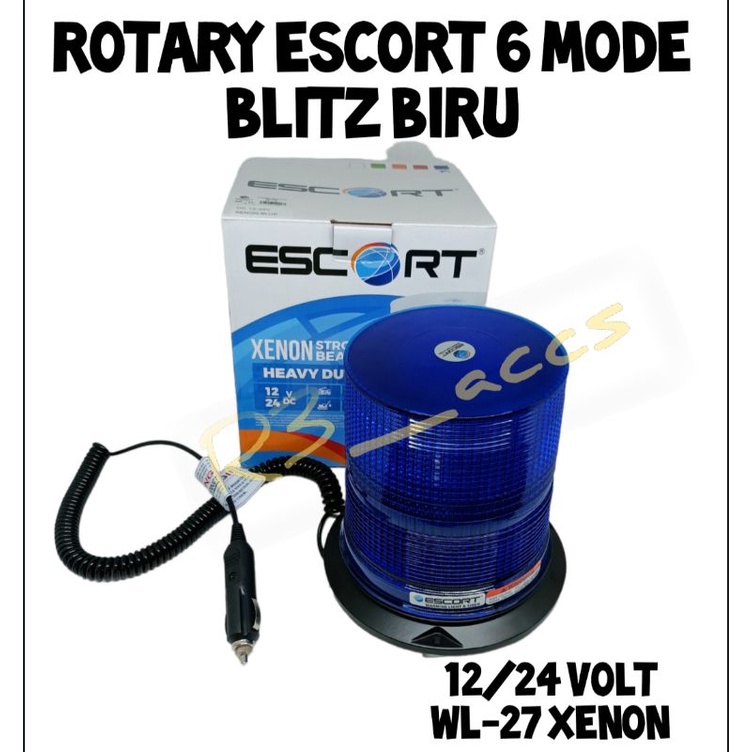 ROTARY ESCORT BIRU 6 MODE BLITZ