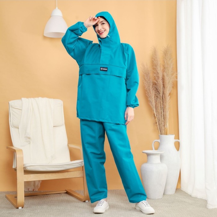 JAS HUJAN TWINS19 PRIA WANITA DEWASA WATERPROOF