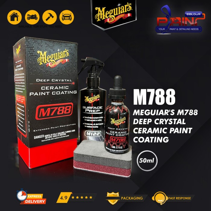 Meguiars M788 Kit Deep Crystal Ceramic Paint Coating Kit