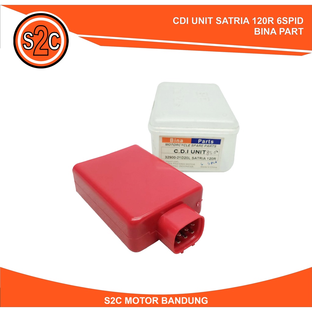 CDI SATRIA 120 R SATRIA120R 6 SPEED MERK BINA PART