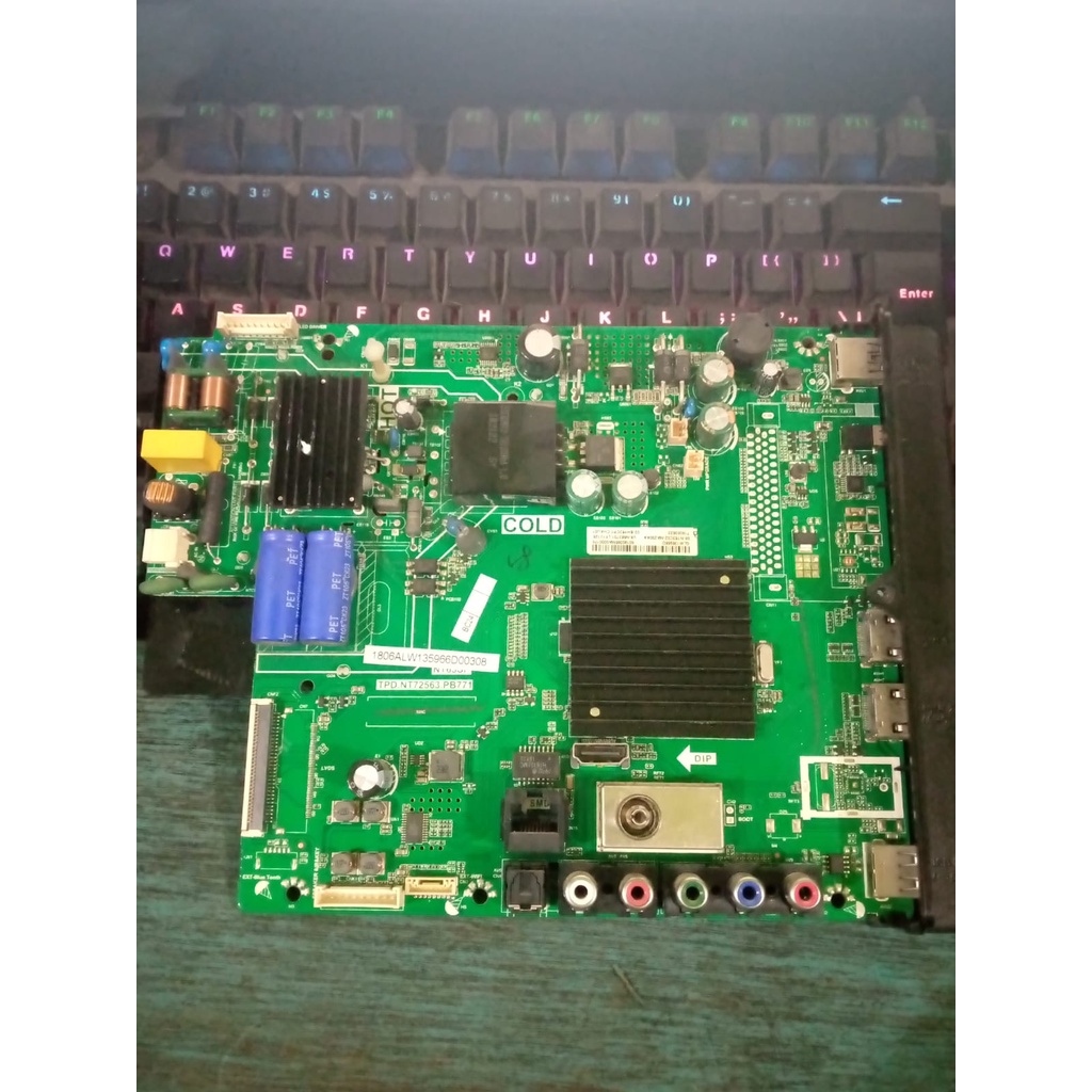 MAINBOARD TV TCL L32S62 / MB TCL L32S62 / MOTHERBOARD / MOBO / MODUL / MESIN TV TCL / L32S62