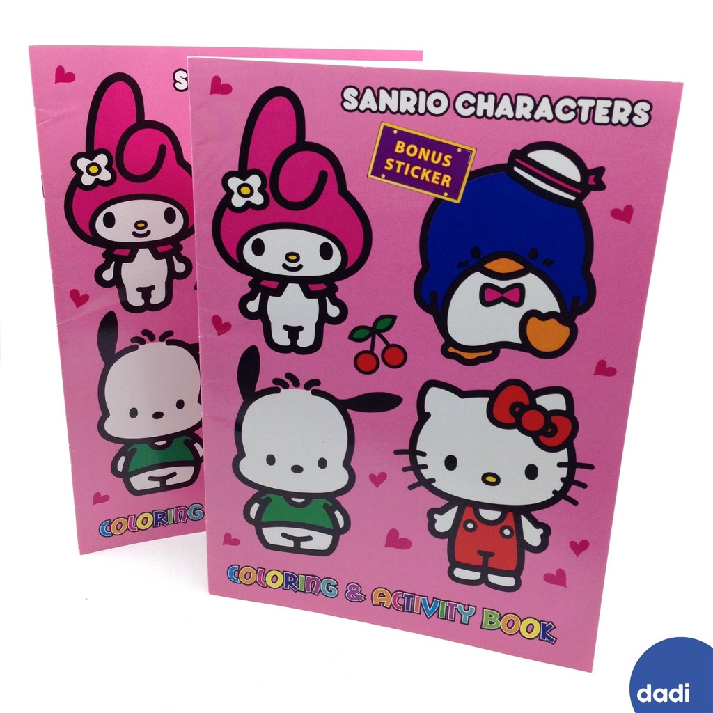 

Dadi - Hello Kitty Sanrio Coloring Book Large /Buku Mewarnai