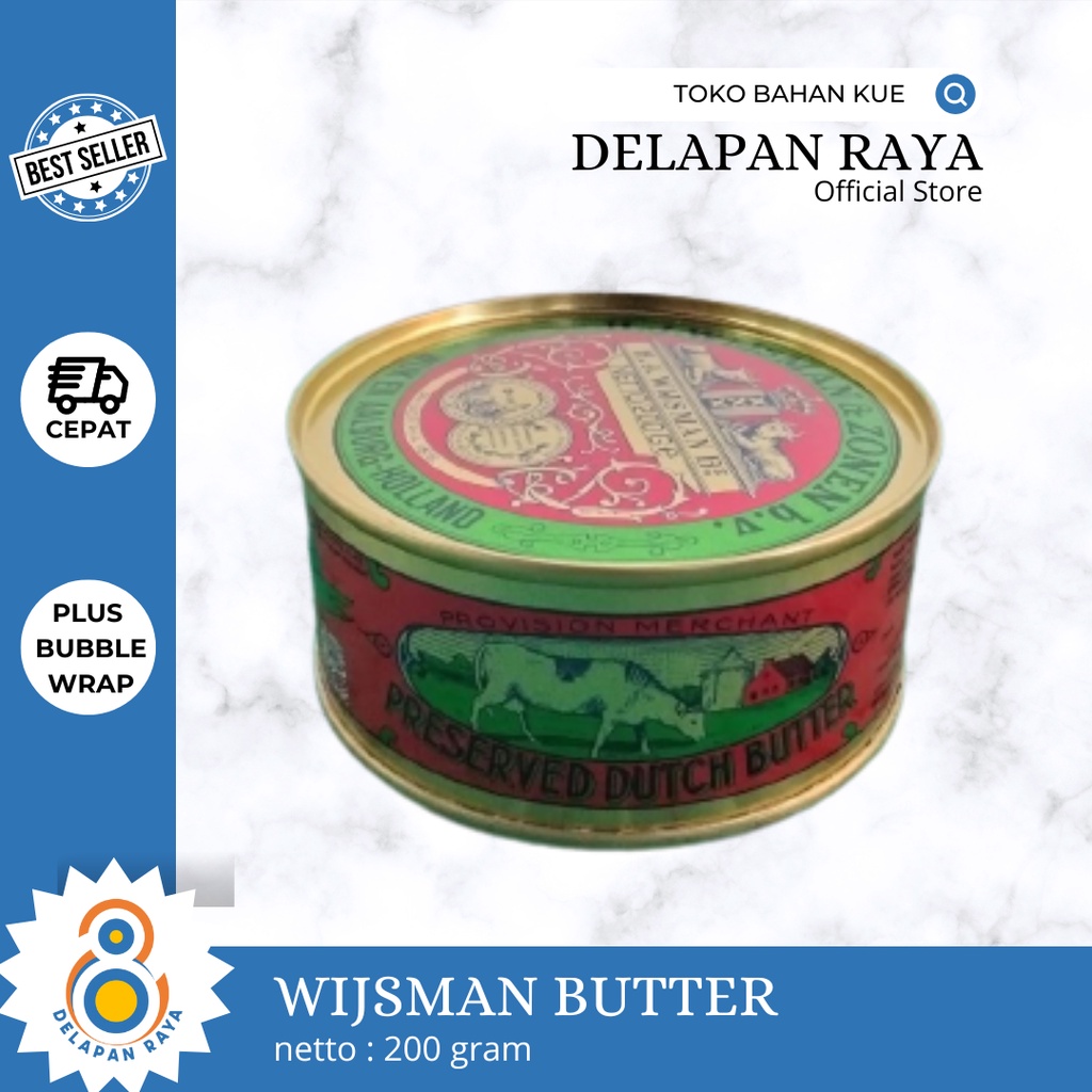 

WIJSMAN BUTTER 200GR - 8Raya