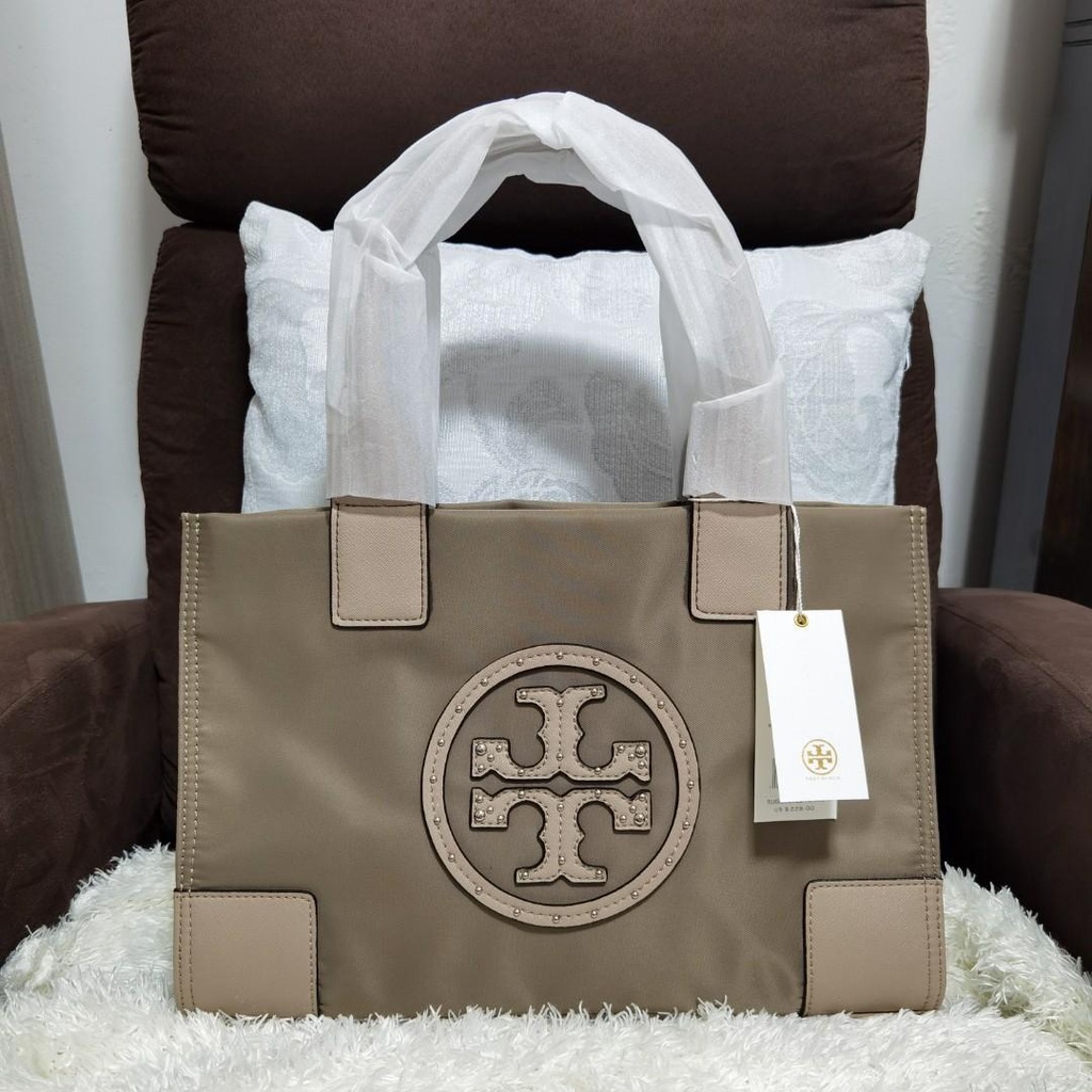 TAS WANITA TB MINI ELLA STUD NYLON TOTE SMALL