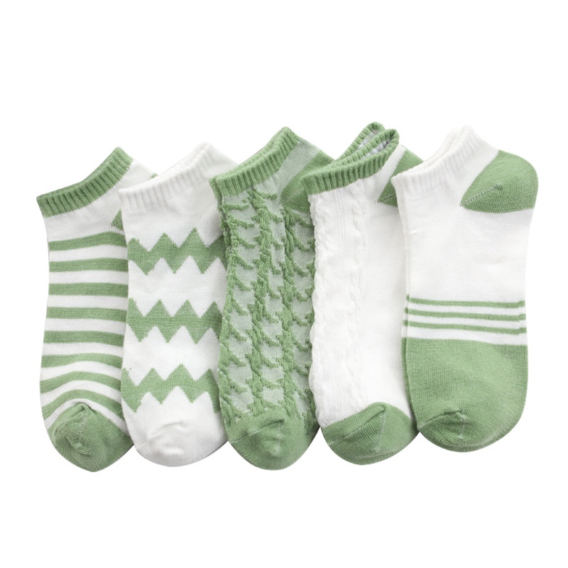 DC - Kaos Kaki Pria Wanita Sage Green Edition. Kaos Kaki Pendek Japanese Ankle Socks.